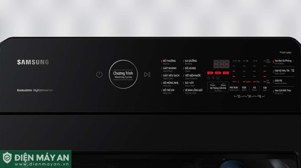 Máy Giặt Samsung Inverter 9.5 Kg WA95CG4545BDSV